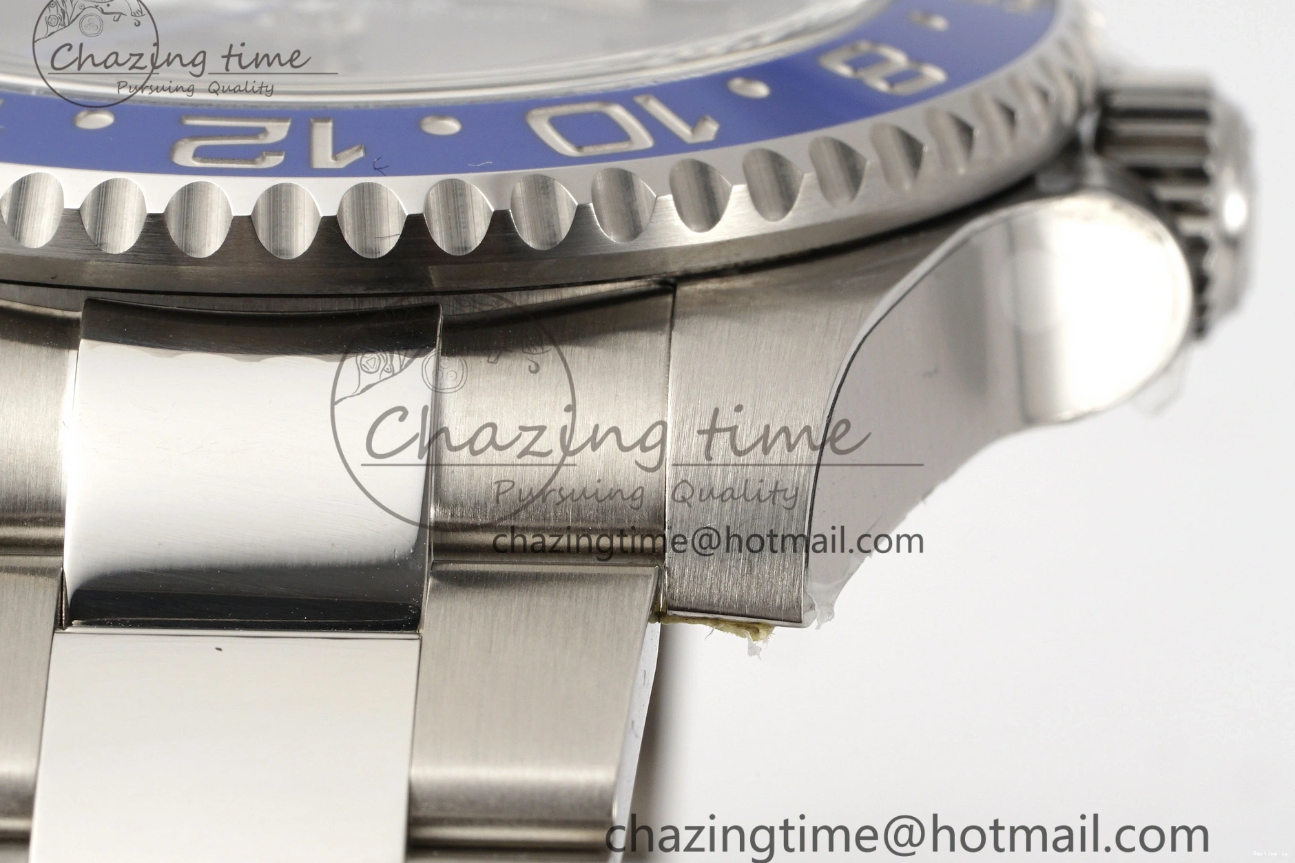 1218 Sleek GMT-Master II 126710 BLNR Blue Black Ceramic Clean Factory Best Edition on Oyster Bracelet DD3285 CHS 1990